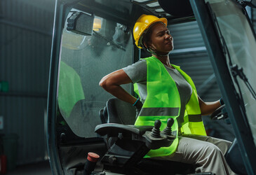 What is the work-related impact of long-term back problems?