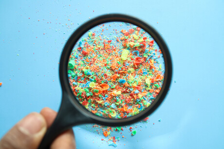 A non-destructive way to locate microplastics in body tissue