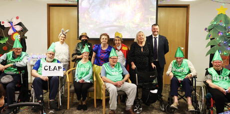 Residents put on pantomime five months in the making