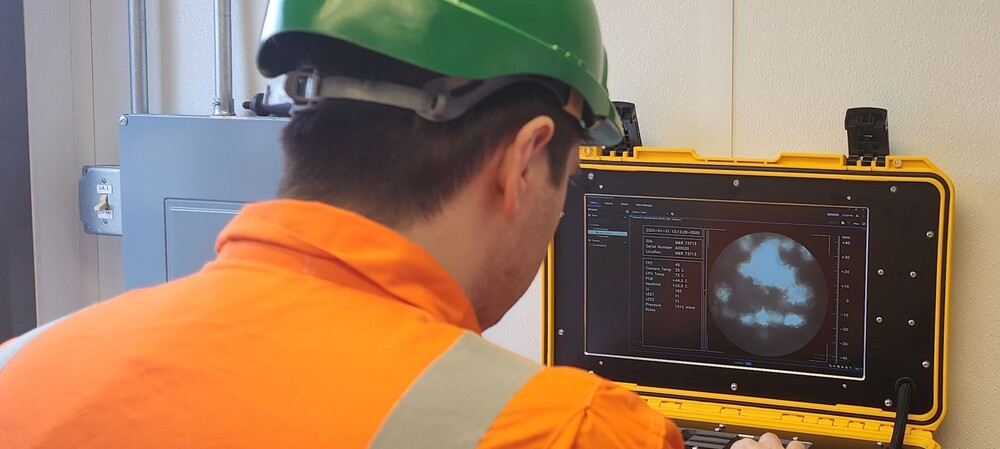 Video-based water detection reduces contamination in gas pipeline