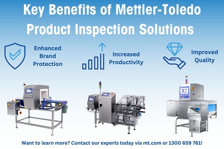 Advanced inspection systems that go above and beyond to safeguard food