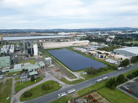 Large-scale solar for Cargill's oilseed processing plant in NSW