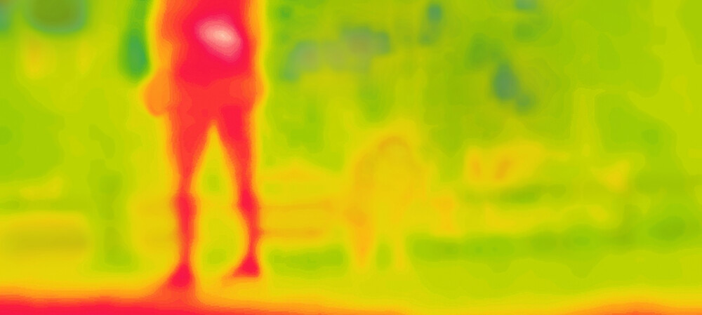 Vehicle-based thermal camera has pedestrian safety in its sights