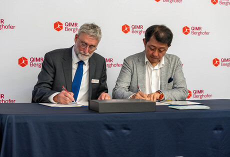 QIMR Berghofer signs strategic partnership with Nakanoshima Qross