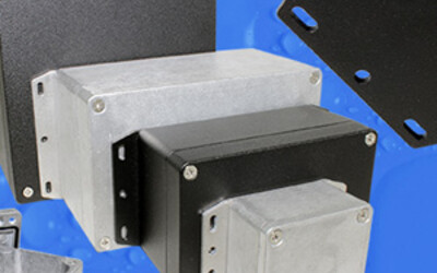 Hammond Electronics IP68 1550ZF die-cast aluminium enclosures