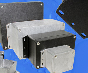 Hammond Electronics IP68 1550ZF die-cast aluminium enclosures Hammond Electronics IP68 1550ZF die-cast aluminium enclosures