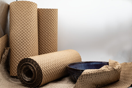 Australian-made recyclable Paper Bubble wrap from Visy