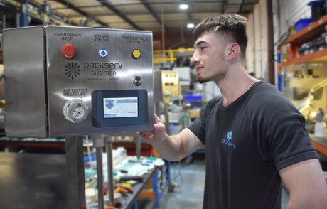 Packserv Launches PLC-Controlled Capping Machine