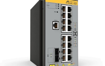 Allied Telesis IE340L-18GP Gigabit PoE+ Layer 3 switch