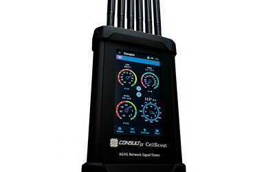 Consultix CellScout compact network survey instrument