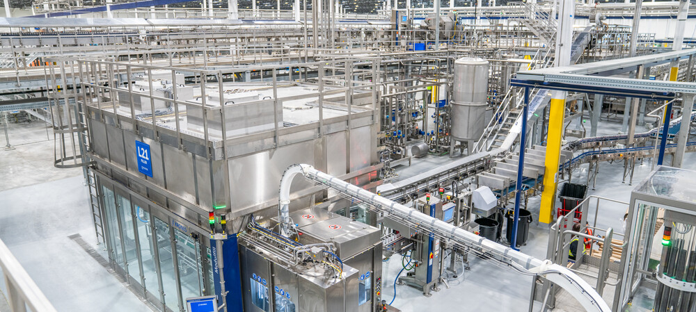Automation and process control for new beverage canning facility