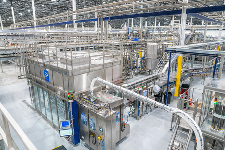 Automation and process control for new beverage canning facility