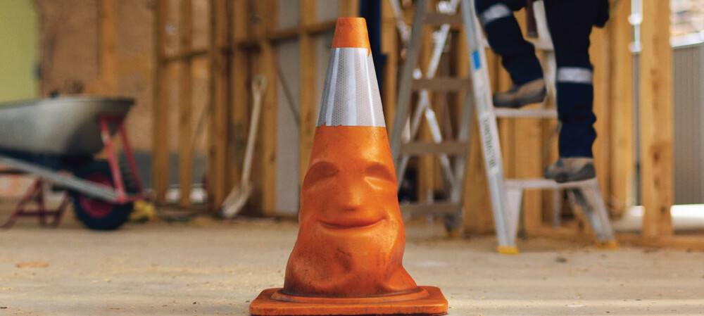 'Stanley the cone' targets three common workplace hazards