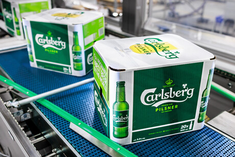 Well-rounded solution for Carlsberg beer bottles