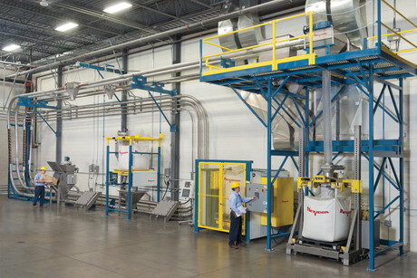 Addressing bulk ingredient flow challenges in food &amp; beverage handling