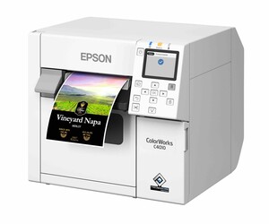 Epson ColorWorks CW‑C4010 for colour label printing Epson ColorWorks CW‑C4010 for colour label printing
