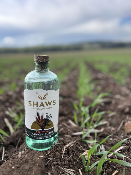 Shaws Distillery's grain-to-glass philosophy captured on winning label