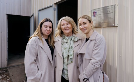 Court-ordered men's shed opens in worker's memory