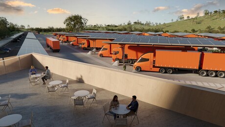 Funding boost for electric road freight