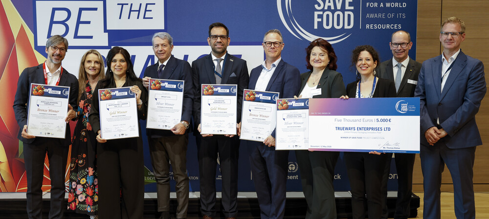 SAVE FOOD Initiative award winners from interpack