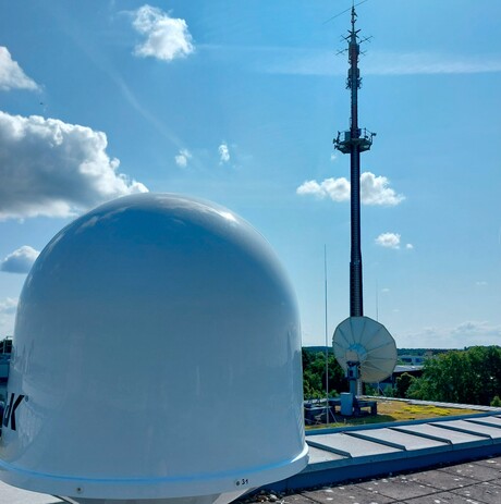 Fraunhofer IIS tests high bandwidths for non-terrestrial networks