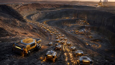 Researchers investigate swarm robots for mining