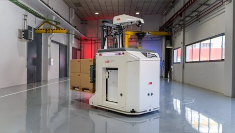 ABB announces AI&zwj;-&zwj;powered autonomous forklift