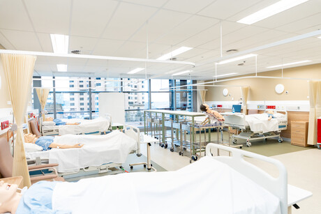 Training suite simulates hospital, aged care and community health settings