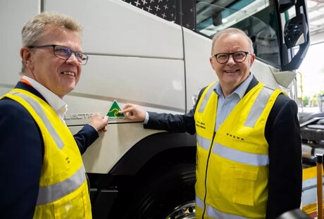 Volvo&rsquo;s first Australian-made electric trucks roll out