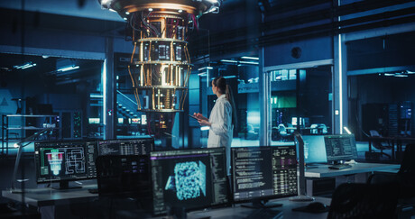 Quantum heat engine advances scalable computing