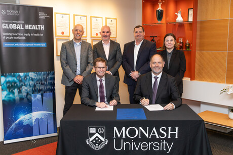 Monash University signs MOU with TGA Academic Outreach Program