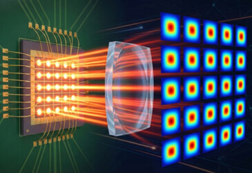 Chip‑scale laser array delivers faster connections indoors