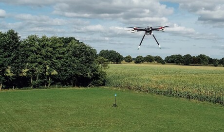 Acoustic sensing used for drone detection