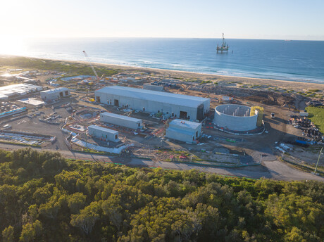 Desalination marine works conclude at Belmont