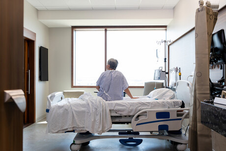 "Bed block is accelerating and is far beyond sustainable," NSW Minister for Health says