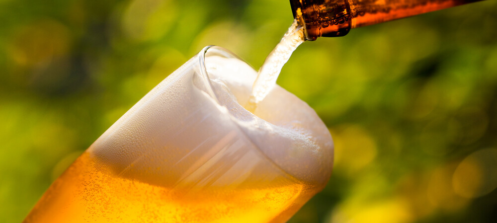 Vacuum technology for beer bottling