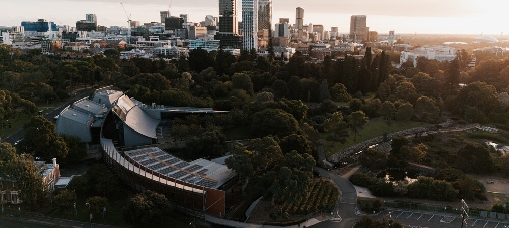 Complex solar installation for Adelaide wine venue