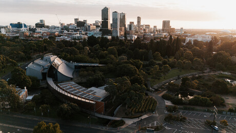 Complex solar installation for Adelaide wine venue