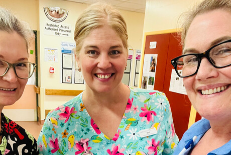 Nurse-led infection control training program