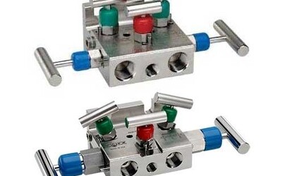 NOSHOK 5030/5130 series 5-valve natural gas manifolds