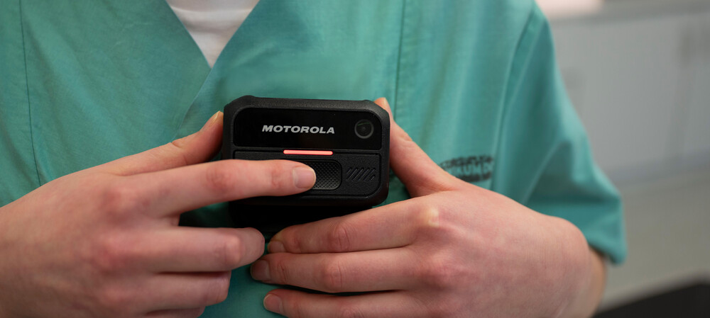 Body cameras enhance safety at Dortmund Hospital