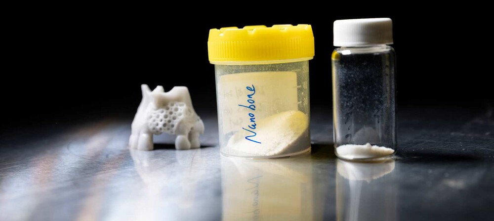 Could this 'nanobone' material allow children to regrow bone?