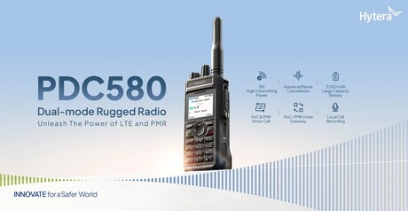 Hytera Introduces PDC580 Dual-Mode Rugged Radio to Support Seamless Communication Across Critical Operations