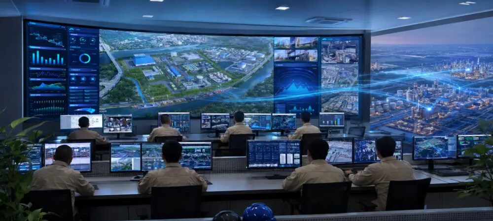 Private network upgrade for industrial campus