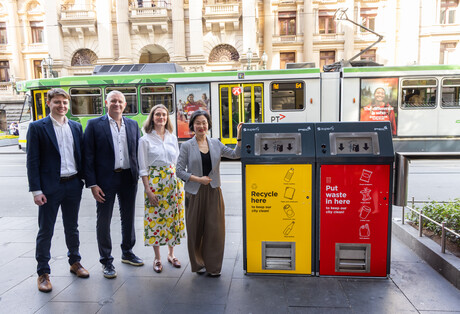 AI solar smart bins to end Vic fixed-route rubbish runs