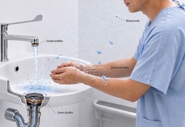 "Hell in a handbasin": infection considerations of four handbasin design features