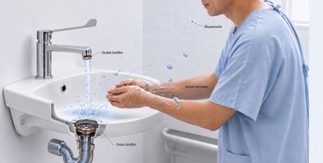 "Hell in a handbasin": infection considerations of four handbasin design features